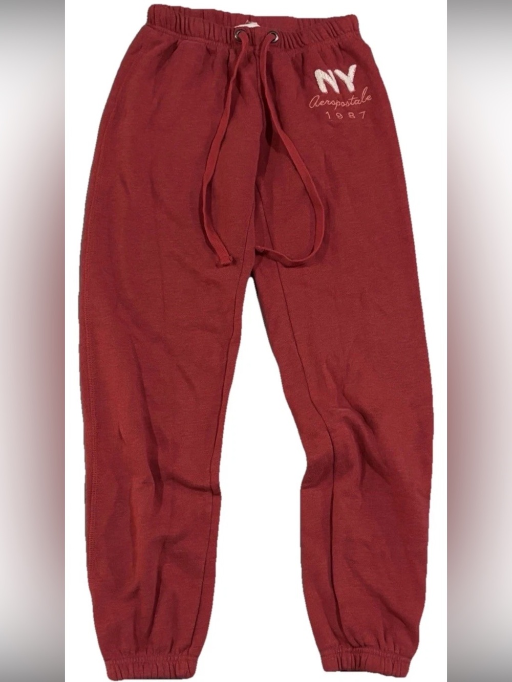 Aéropostale NY Y2K Red low riseLogo Joggers SZ.XS